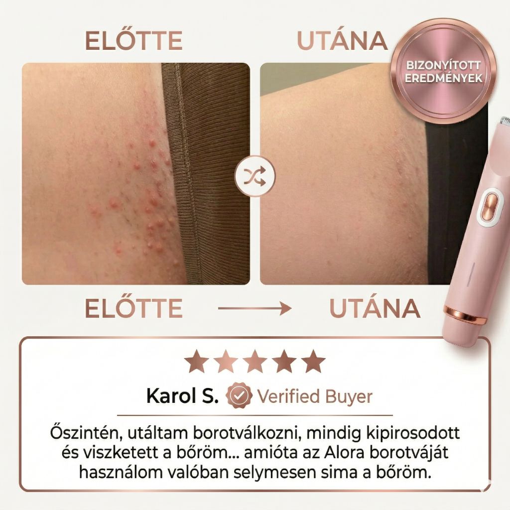 ALORA™ Borotva Érzékeny Területekre